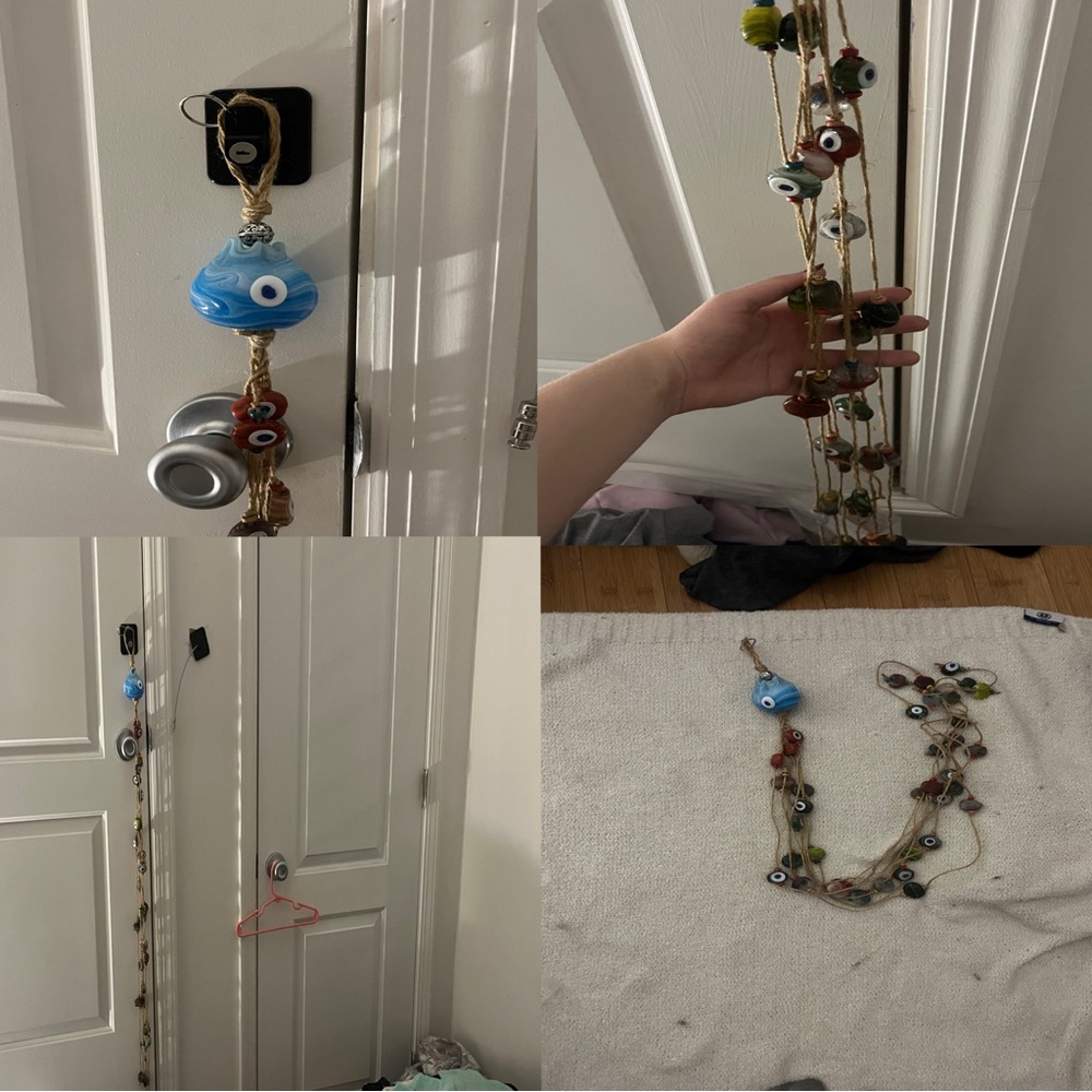 Colorful Evil Eye GLASS Decor